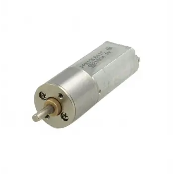 12V 1000 RPM 16mm Redüktörlü DC Motor