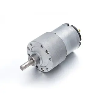 12V 100RPM 37mm Redüktörlü DC Motor