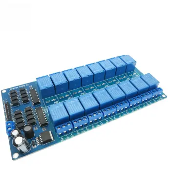 12V 16 Kanallı Optokuplörlü Röle