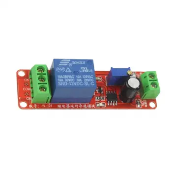 12V NE555 Zaman Ayarlı Tekli Röle Modülü