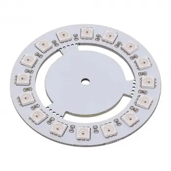 16 LEDli WS2812 5050 RGB LED Modülü