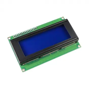 2004A 20×4 IIC/I2C Haberleşmeli LCD (Mavi Arka Işıklı)