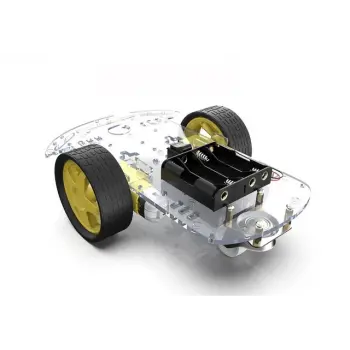 2WD Şeffaf Smart Car Şasisi