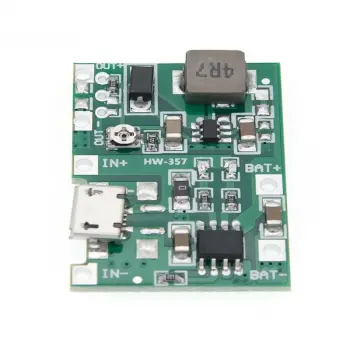 3.7V 4.2V Lityum Li-ion 18650 Batarya Şarj Kartı