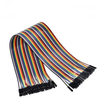 40 Pin 30cm Dişi - Dişi Dupont Kablo