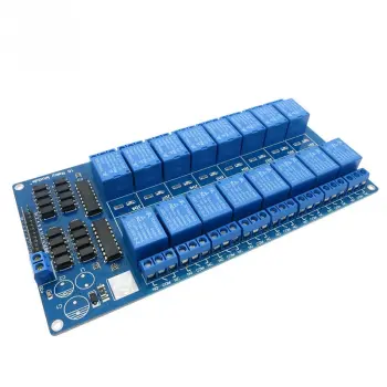 5V 16 Kanallı Optokuplörlü Röle