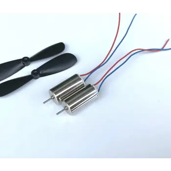820 Çekirdeksiz DC Motor (2 Adet + 2 Pervane) (Mini Drone Motoru)