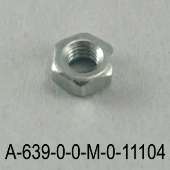 A-639 M4x0,7x3 mm Metalik Somun