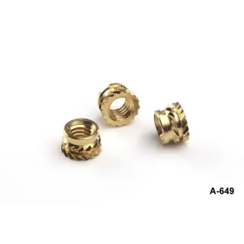 A-649-M4 4mm Pirinç İnsert