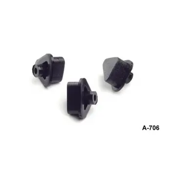 A-706 Plastik Üçgen Buton (12.1 x 9.2 x 5.7 mm)