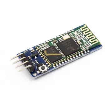 HC-05 4 Pin Kablosuz Bluetooth Master + Slave Modülü (Butonlu)