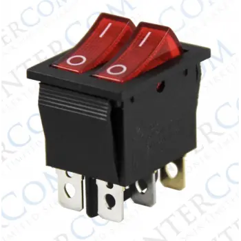 IC-101 İkili Işıklı Anahtar KCD2-2101