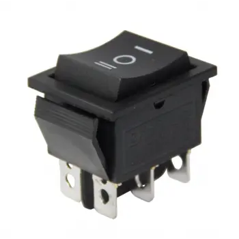 IC-110 Geniş Işıksız YAYLI Anahtar MOM-OFF-MOM