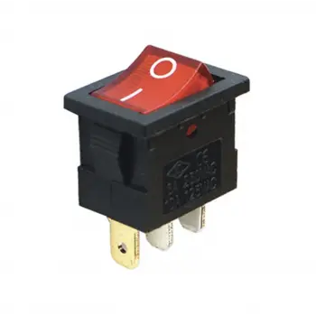 IC-118 Mini Işıklı Anahtar 3P