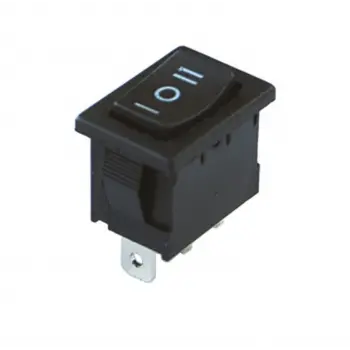 IC-123A Mini Işıksız YAYLI Anahtar MOM-OFF-MOM