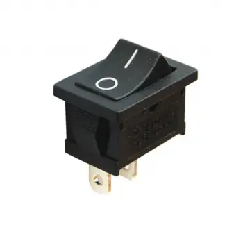 IC-124 Mini Işıksız YAYLI Anahtar OFF-MOM 2P