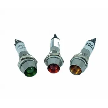 IC-225 Sinyal Lambası Ø8mm Metal