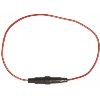 IC-237C-2 KABLOLU SİGORTA YUVASI (6X30) SİYAH