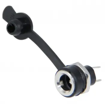 IC-258B Jak DC 2.1mm Korumalı Ø8mm