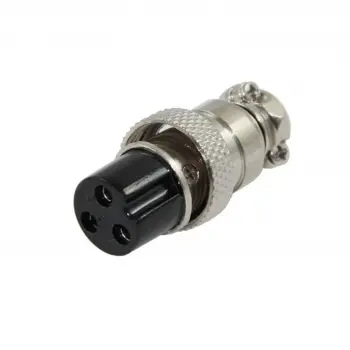 IC-261M 16MM Mayk Fiş 3 lü Şase Dişi