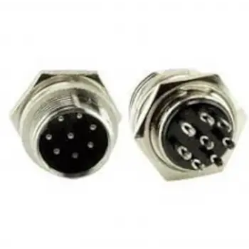 IC-261M 16MM Mayk Fiş 8 li Şase Erkek