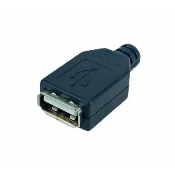 IC-265F USB Seyyar Dişi Kapaklı