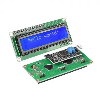 LCD1602 (IIC/I2C Haberleşmeli ve Mavi Arka Işıklı)