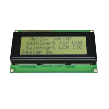 LCD2004 (Yeşil Arka Işıklı)