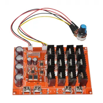 MAX DC 10V-50V 60A 3000W PWM Motor Hız Kontrolcüsü