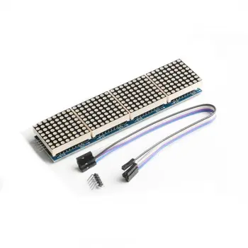 MAX7219 4lü 8×8 Nokta Matrix Modülü