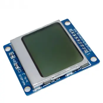 Nokia 5110 84×48 LCD (Mavi Arka Işıklı)