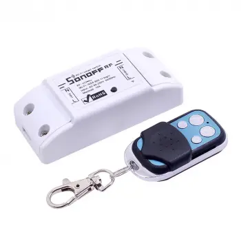 Sonoff Akıllı Evler için WİFİ + Uzaktan Kumandalı Röle Kartı (Alexa ile Uyumlu)