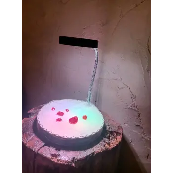 Zultanit Taş İçin Masaüstü Led Lamba