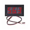 0.56 0-100V 3 Kablolu DC Kırmızı Voltmetre