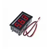 0.56 0-30V 3 Kablolu DC Kırmızı Voltmetre