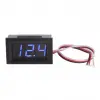 0.56 0-30V 3 Kablolu DC Mavi Voltmetre