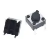 6×6×5mm 4Pin Buton