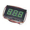 H27V 3.5-30V 2 Kablolu DC Yeşil Voltmetre