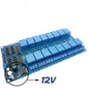 12V 16 Kanallı Optokuplörlü Röle