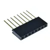 8 Pin 11mm Uzunluğunda Stackable Dişi Header