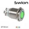 D19S-RGB 19mm Sinyal Lambası RGB 24V (ortak bacak eksidir)