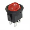 IC-131-4 Yuvarlak Işıklı Anahtar ON-OFF 4P