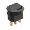 IC-132A Yuvarlak Nokta Işıklı Anahtar ON-OFF 3P 12VOLT