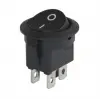 IC-133-4 Yuvarlak Işıksız Anahtar ON-OFF 4P