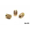 IN-479 M4 x 7.9 mm Genleşen Pirinç Insert