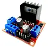 L298N Kırmızı Çift Motor Sürücü Kartı
