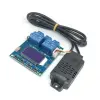 SHT20-XY-TR01 SHT20 2 Kanallı Isı ve Nem Kontrollü Röle Modülü