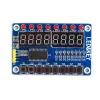 TM1638 8 Butonlu 8 Kırmızı LEDli Display Modülü