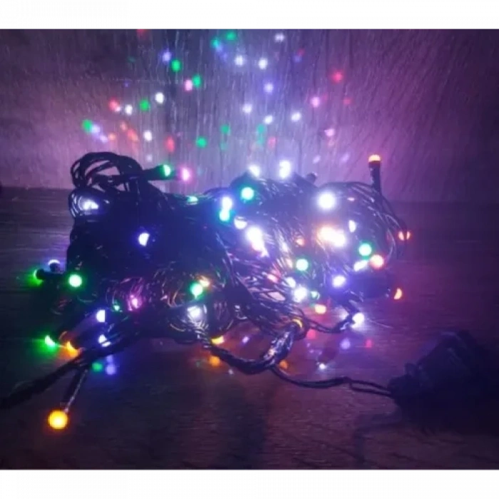 Dodes 10m 100 Led Damla Uçlu Gün Işığı Siyah Kablo