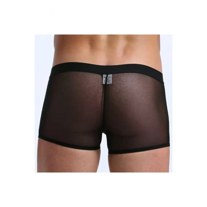 Dodes Dodes Fantezi  Transparan Tül Erkek Boxer  Fantezi Tanga TG274603